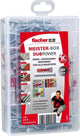 Jeu de vis et chevilles Fischer Meisterbox - 160 pièces