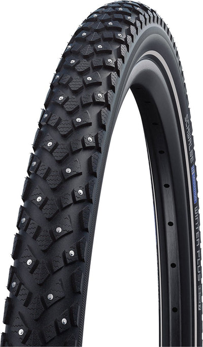 SCHWALBE TIRE 20-1.60 (42-406) Marathon Winter Plus Perf.zw Refelection