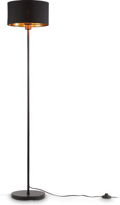 B.k.licht - lampadaire - lampe de salon - lampadaire industriel - lampadaire - avec culot E27 - h: 141,5cm