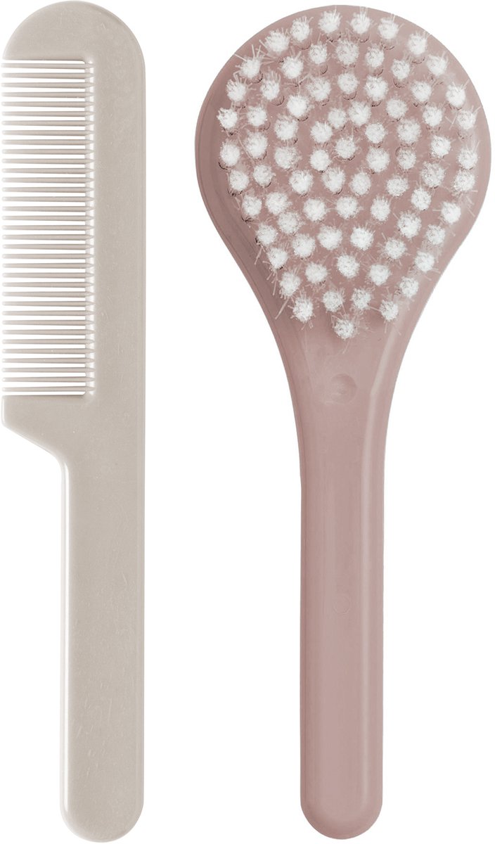 Luma peigne brosse nylon rose blush