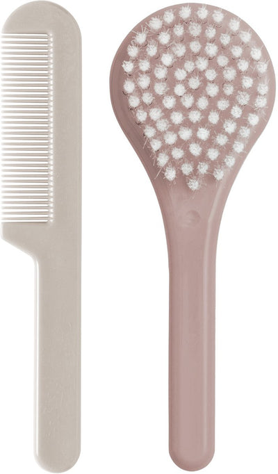 Luma peigne brosse nylon rose blush