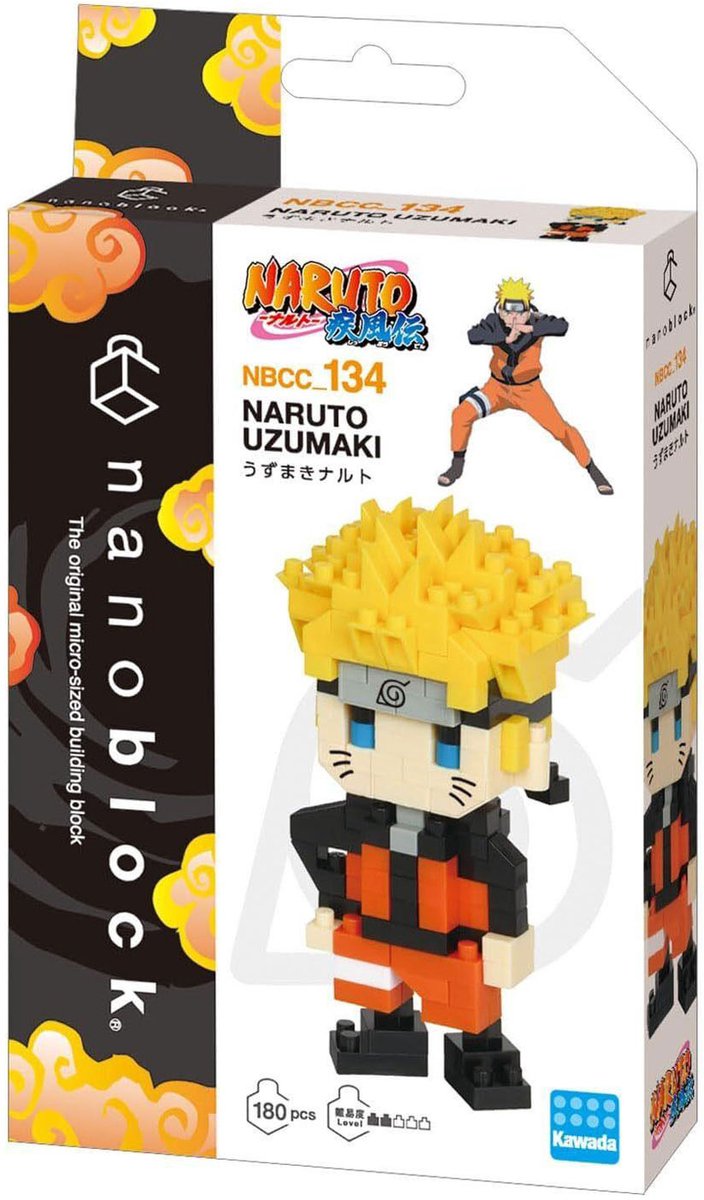 Jeu de construction Nanoblock Naruto - 180 pcs.
