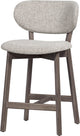 Chaise de bar Woood Udar avec structure en bois - bois - marron - 94x51x58