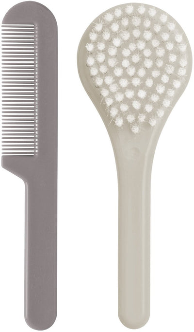 Luma peigne brosse nylon amande