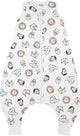 Meyco bébé animal bébé hiver sommeil salopette pull - multicolore - 104 cm - 2,0 tog