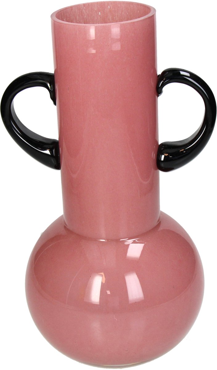 Vase collection Hd verre bordeaux 19x15,5x29,5cm