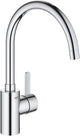 Mitigeur de cuisine Grohe via cosmopolitan - bec haut - orientable 150° - chromé