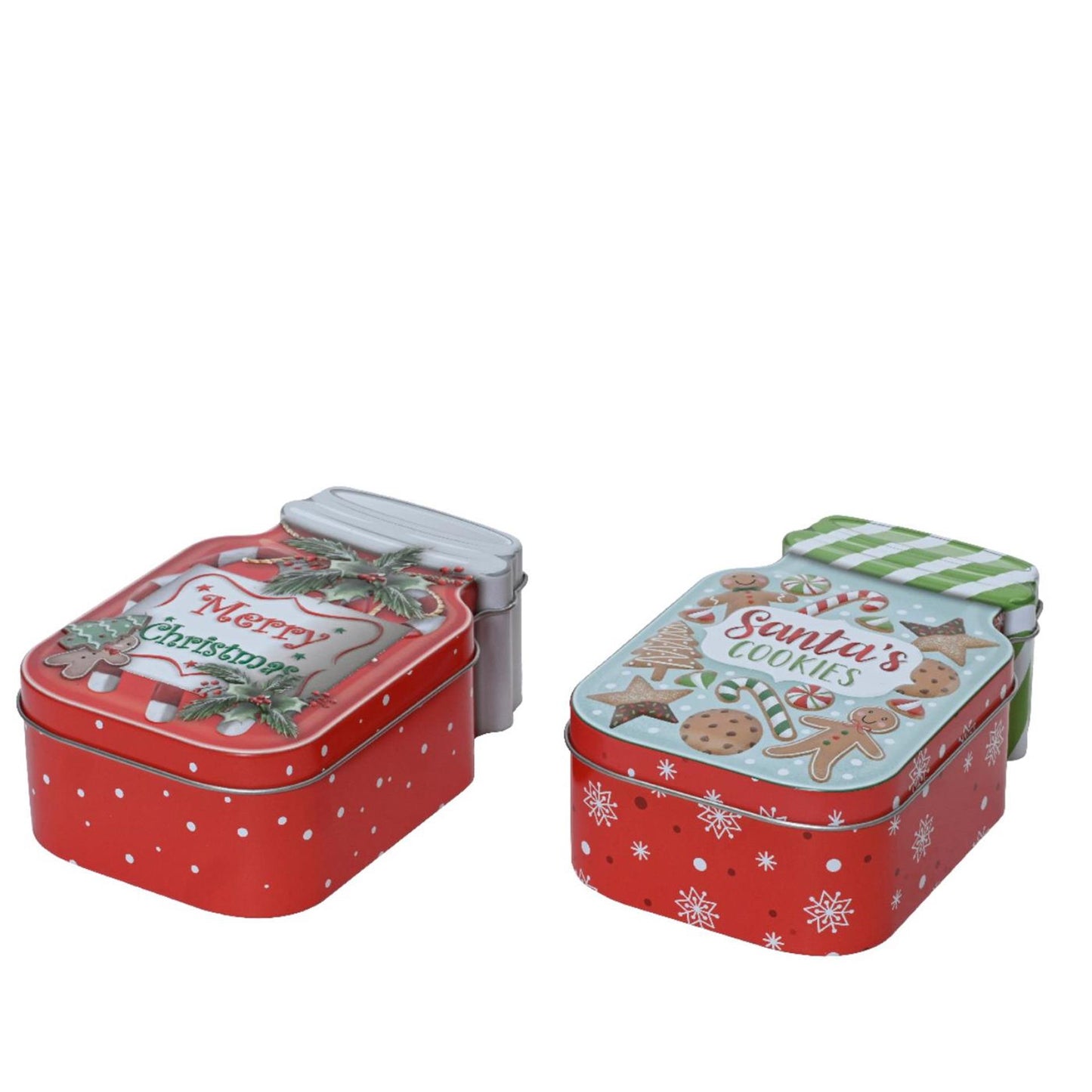 Boîte de rangement de Noël Decoris 15x9,6x5,3 cm
