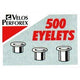 Rivets vélos non. 2 cuivres 4,2 mm