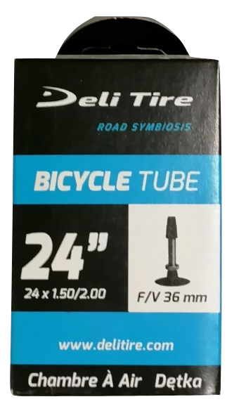 Tube intérieur de pneu de charcuterie SV-10 24 pouces 40 54-507 24x1,75 2.125 35 mm
