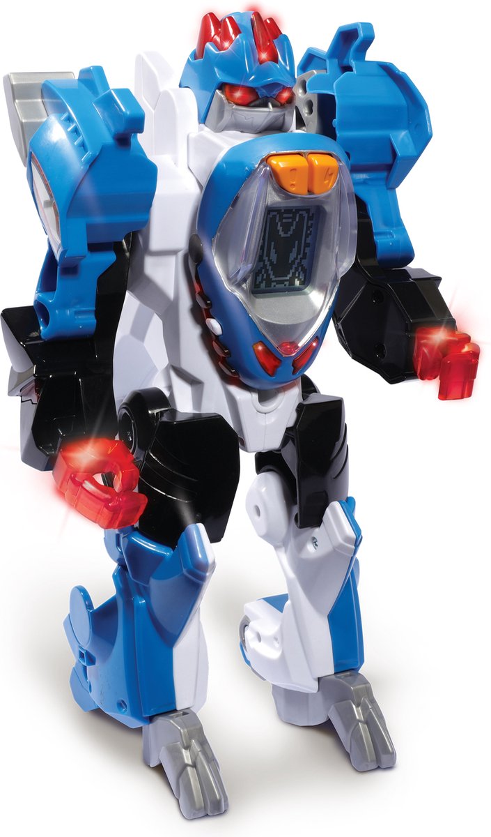 Vtech switch go dinos - robot rapace rouan - dinosaure jouet pour enfants - figurine de jeu robot interactive - à partir de 4 ans