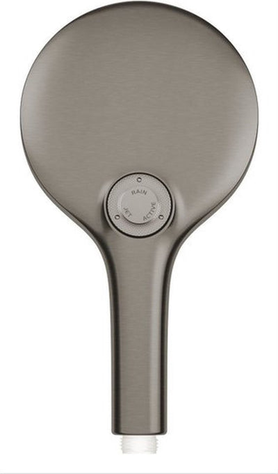 Douchette à main Grohe Rainshower Smartactive - 13 cm - 3 types de jets - graphite dur brossé - 26574al0