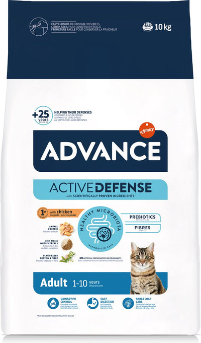Riz au poulet adulte de chat avancé