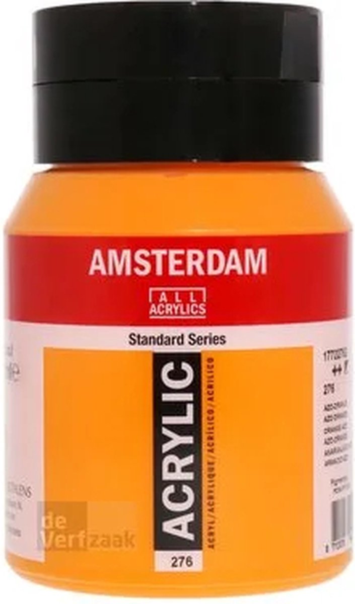 Amsterdam talens peinture acrylique azo orange 3 pièces