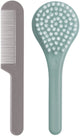 Luma peigne brosse nylon bleu glace