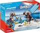 Playmobil pêcheurs sur glace amusants en famille