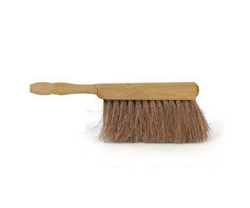 Balayeuse à main noix de coco bois rond non laqué (30 cm)