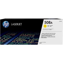 Cartouche de toner hp 508a jaune