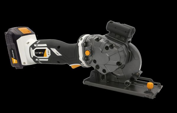 AC Battery Mini Hand Circle Saw 89 mm (Maxxpack 18V).