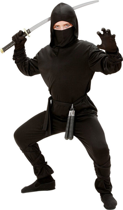 Costume Finidi ninja noir enfant pas cher