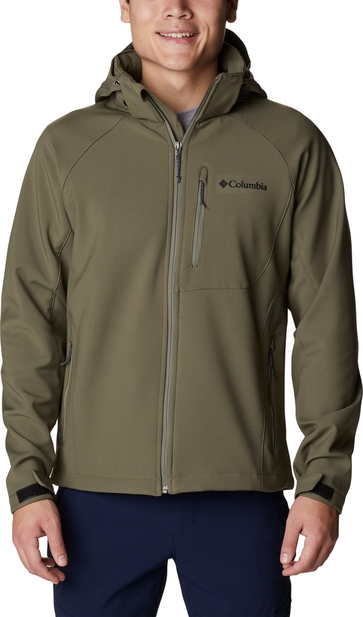 Veste d'extérieur Softshell Columbia Cascade Ridge™ III pour homme - Vert pierre - Taille L