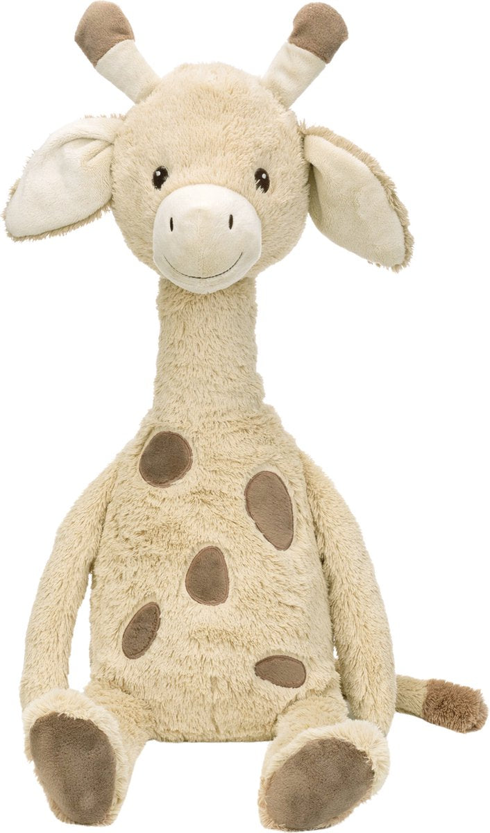 Happy horse girafe gus peluche 75 cm - beige - peluche bébé