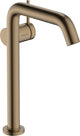Hansgrohe tecturis s - robinet de lavabo - commande à levier unique - démarrage à froid à économie d'énergie - avec bouchon de vidange - taille 240 mm - bronze brossé