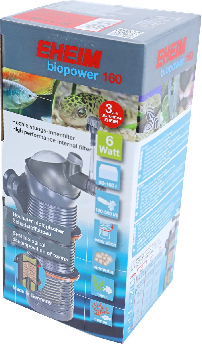 Eheim biopower - 160 filtre interne