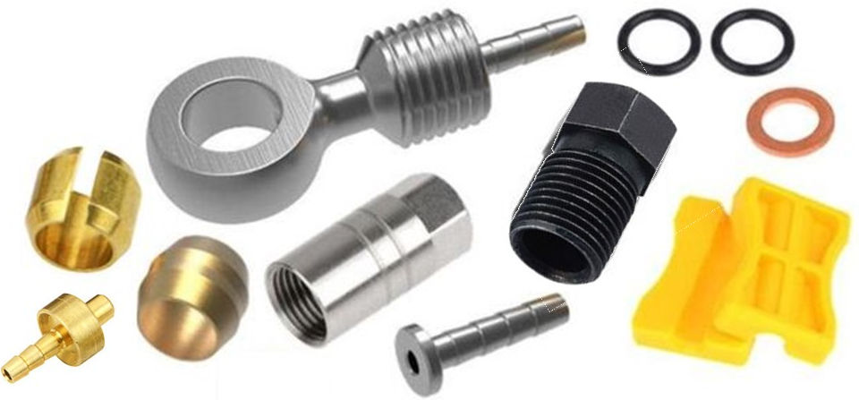 Adaptateur Ensemble pour le tuyau de frein hydraulique approprié Shimano BH90