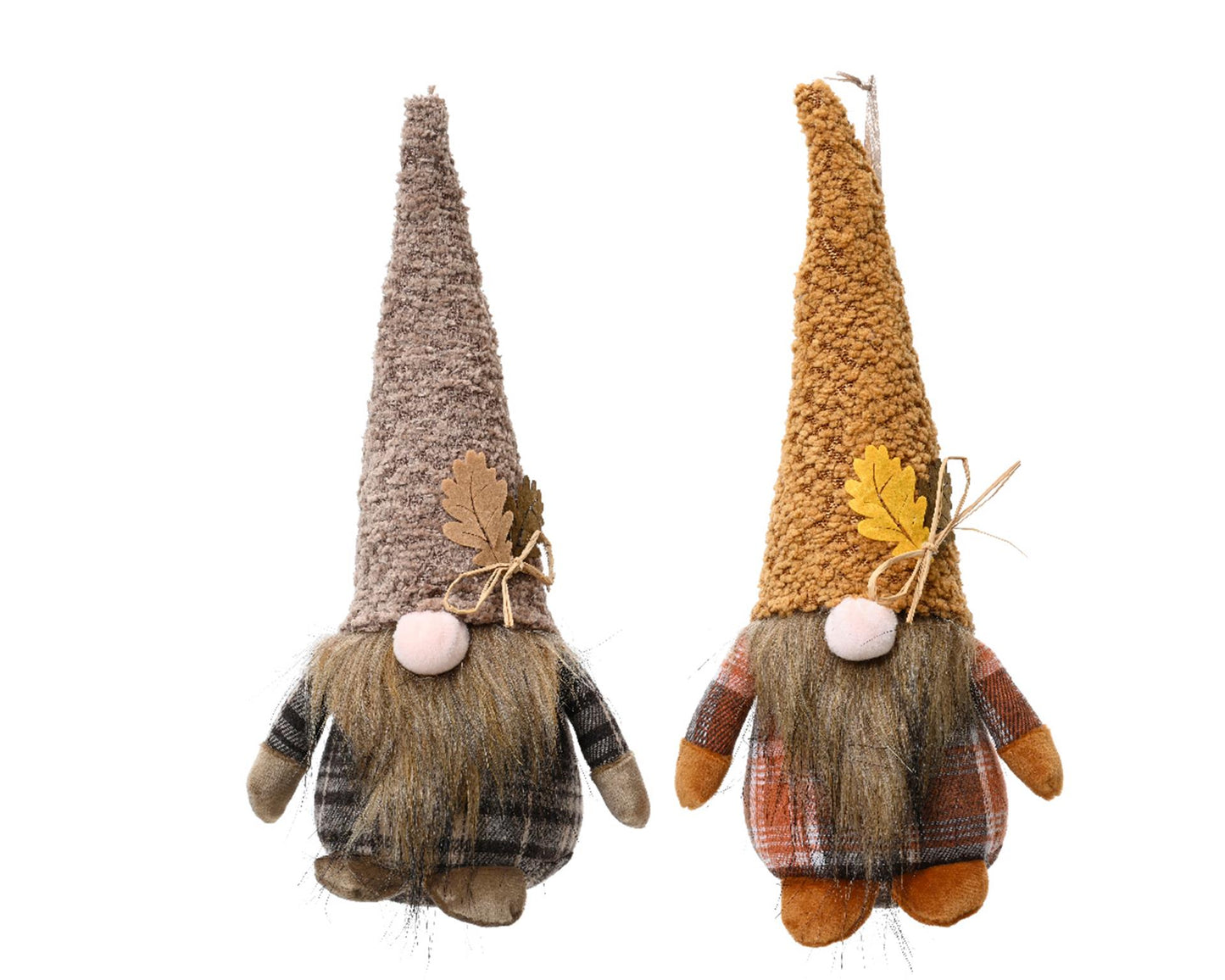Decoris Pendentif de Noël gnome polyester 15cm