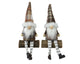 Decoris statue nain sur tronc d'arbre 14cm