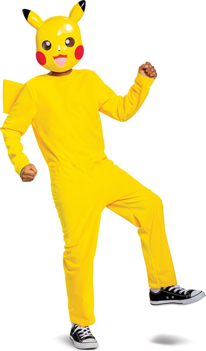 Déguisement Jakks Pacific - costume classique pokémon pikachu pour enfant - 134 152 (10-12 ans)