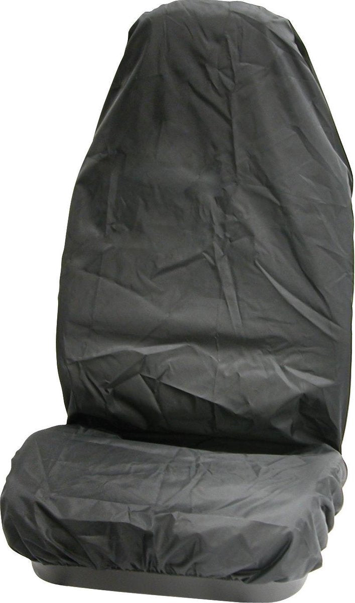 Housses de siège de mécanicien Carpoint - 2 pièces - résistantes à l'eau et à l'huile - adaptées à l'airbag latéral - universelles - polyester