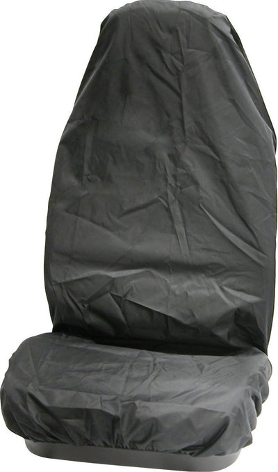 Housses de siège de mécanicien Carpoint - 2 pièces - résistantes à l'eau et à l'huile - adaptées à l'airbag latéral - universelles - polyester