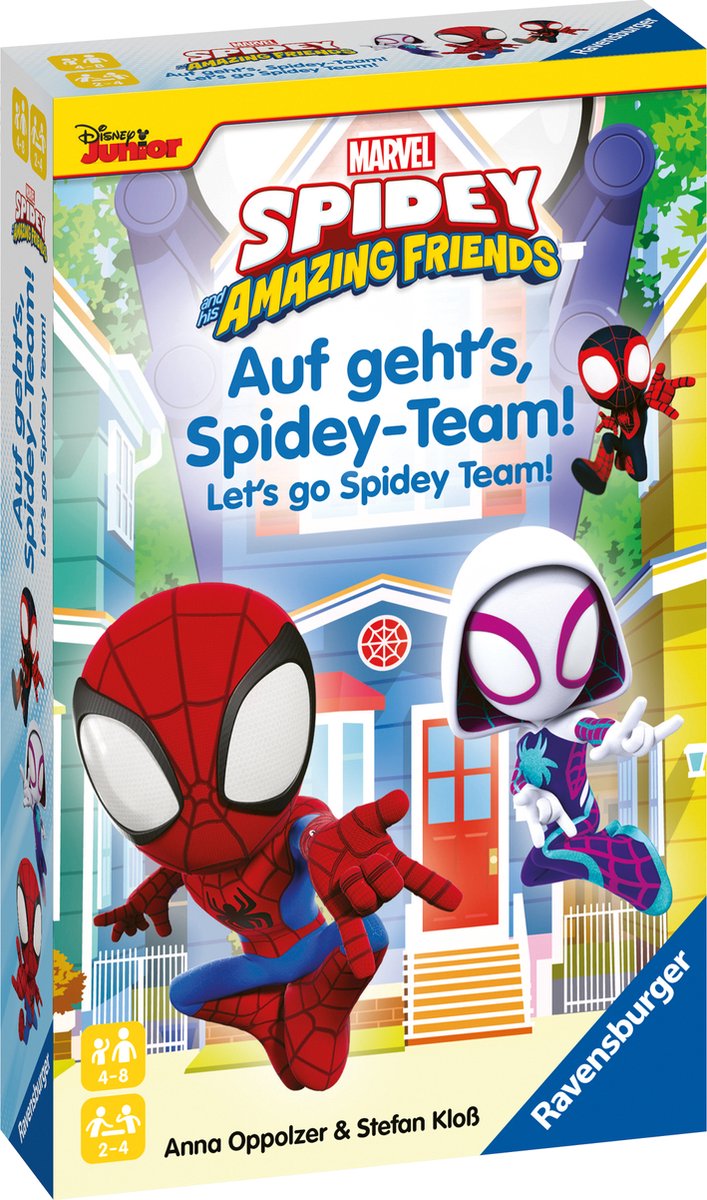 Ravensburger Spidey et son incroyable jeu de plaques de poche d'amis