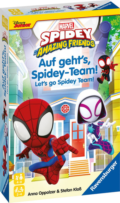 Ravensburger Spidey et son incroyable jeu de plaques de poche d'amis