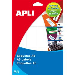 Etiquettes apli 581866 blanches 525 pièces