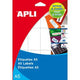 Etiquettes alpi 581863 blanches 600 pièces