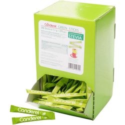 Bâtonnets édulcorants carandel stevia vert 250 pièces