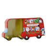 Boîte de rangement Decoris Bus de Noël 19x15,5x7cm