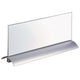 Plaque signalétique de table de luxe durable en aluminium acrylique 8203 105x297mm