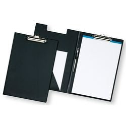 Plaque de serrage basics elba a4 noir