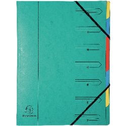 Dossier de tri exacompta 54073e vert