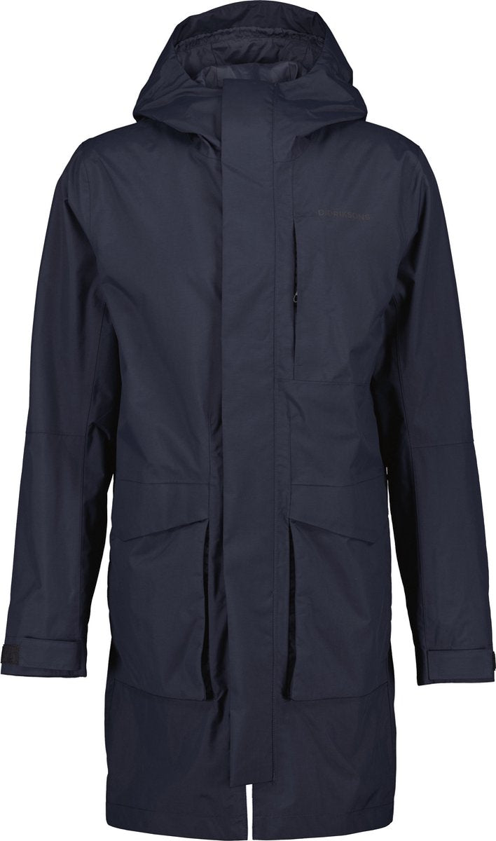 Didriksons veste outdoor homme andreas usx park 2 - bleu nuit foncé