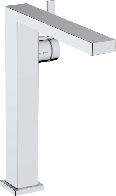 Hansgrohe tecturis e - robinet de lavabo - commande à levier unique - démarrage à froid à économie d'énergie - avec bouchon de vidange - taille 240 mm - chrome