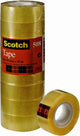 Ruban adhésif Scotch 508 19mmx33m transparent | 8 pièces