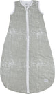 Meyco gigoteuse d'été bébé lignes fines ronde - gris - 110cm - 0,5 tog