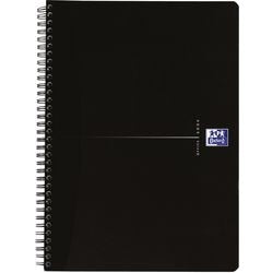 Bloc spirale oxford 2982 a4 90v noir