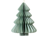 Decoris Pendentif de Noël Sapin de Noël papier vert 15cm - afbeelding 1