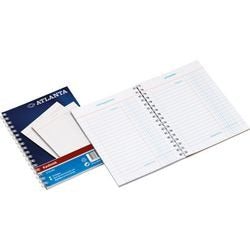 Livre de caisse djois 181062 a6 bleu rouge